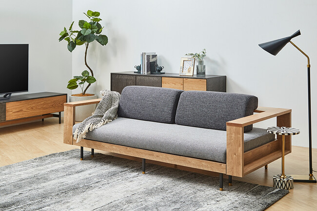 SYU（シュウ） ソファベッド（ナチュラル）170cm SYU 190cm ナチュラル