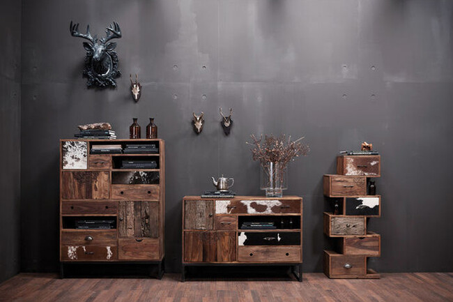 ロデオジグザグ（6Drw） キャビネット 