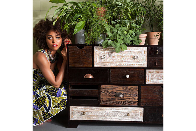 フィンカ（14Drawers） キャビネット 