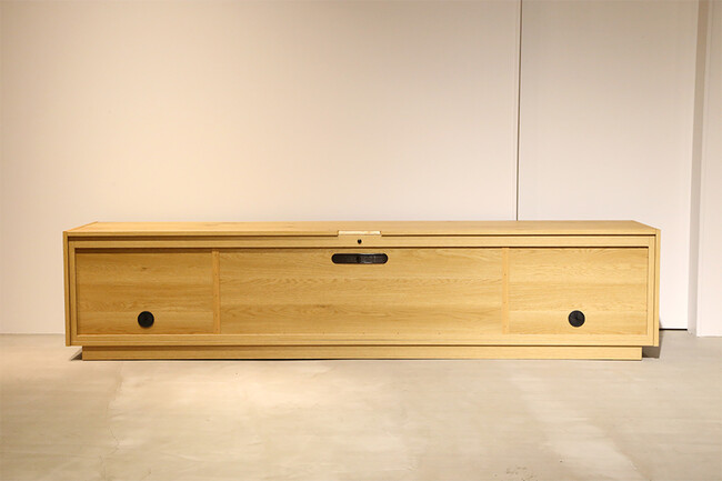 CUDDLE（カドル） テレビボード W175 ホワイトオーク W200