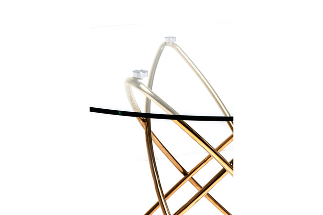 モレキュラーゴールド O120cm ダイニングテーブル 