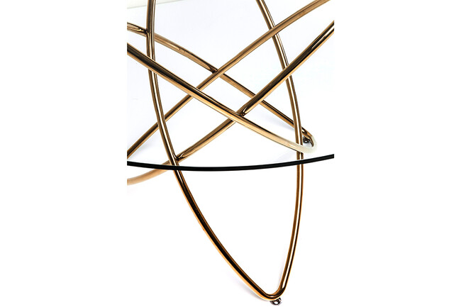 モレキュラーゴールド O120cm ダイニングテーブル 