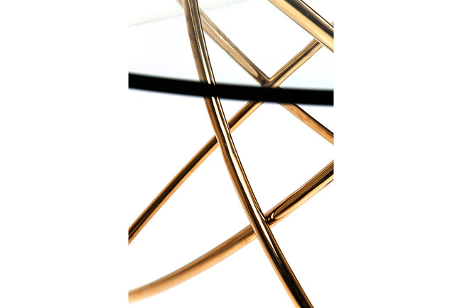 モレキュラーゴールド O120cm ダイニングテーブル 