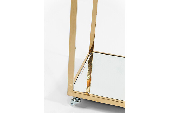 クラッシーゴールド トレイテーブル/ワゴン 