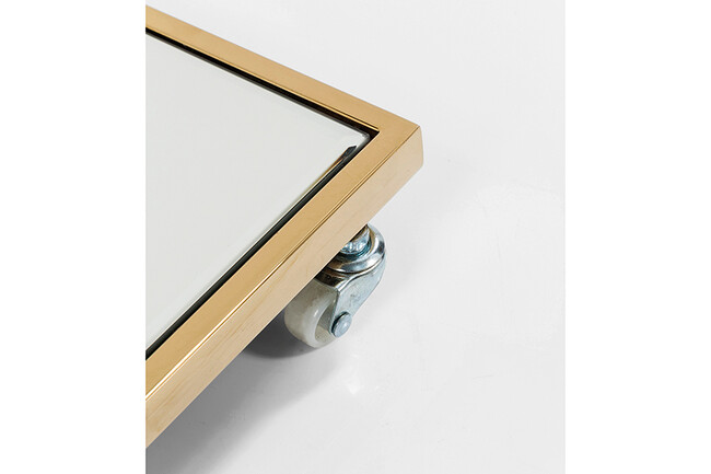 クラッシーゴールド トレイテーブル/ワゴン 