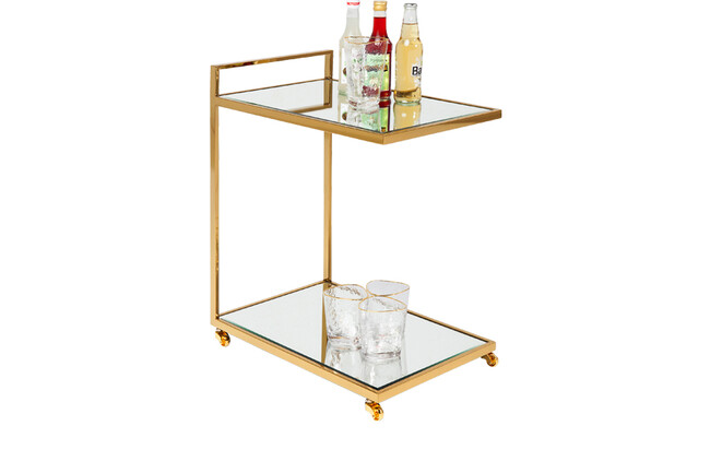 クラッシーゴールド トレイテーブル/ワゴン 