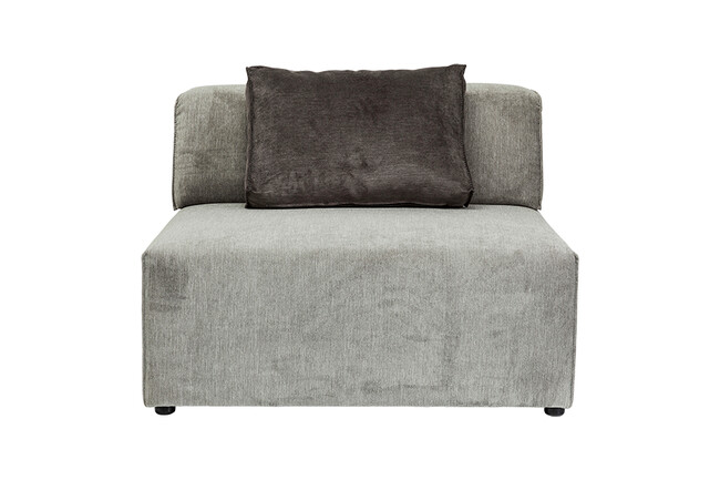 インフィニティ 2シーター 100 エレメンツ グレー ソファ 