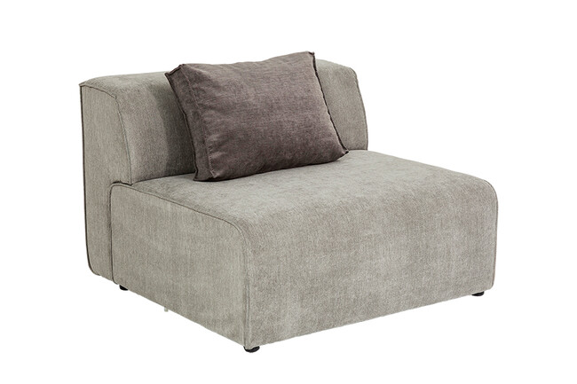 インフィニティ 2シーター 100 エレメンツ グレー ソファ 