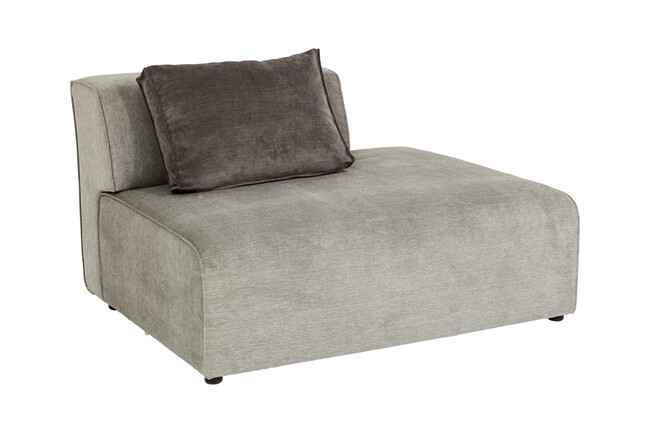 インフィニティ オットマン セミ エレメンツ グレー ライト ソファ 