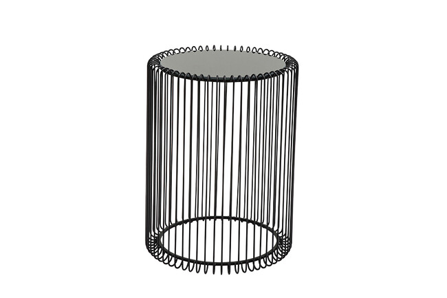 ワイヤーブラック(2/Set) サイドテーブル 