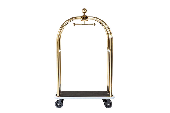 VIP Baggage Trolley Vegas Gold 