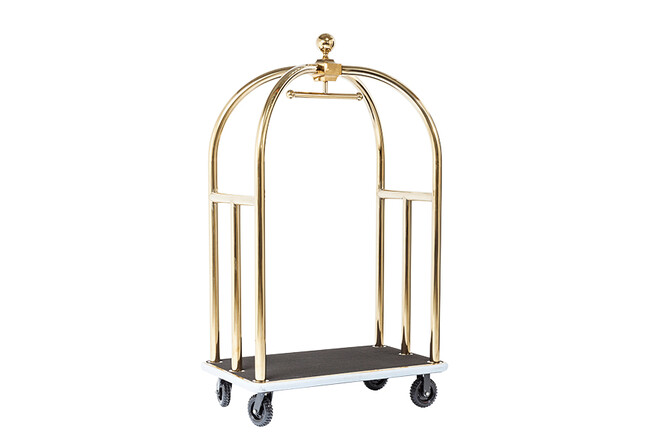 VIP Baggage Trolley Vegas Gold 