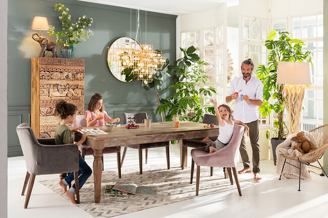 モードベルベットグレー アームチェア 