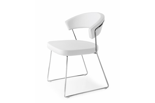 カリガリス コヌビア ニューヨーク ダイニングチェア (ソフトレザー) ／ Calligaris connubia NEW YORK[CB1022] 705/P94 