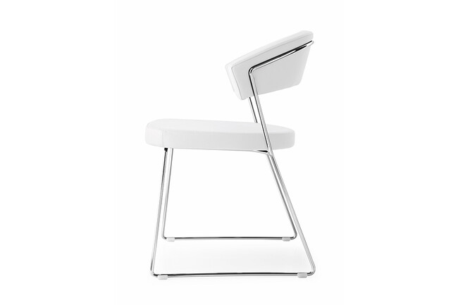 カリガリス コヌビア ニューヨーク ダイニングチェア (ソフトレザー) ／ Calligaris connubia NEW YORK[CB1022] 705/P94 