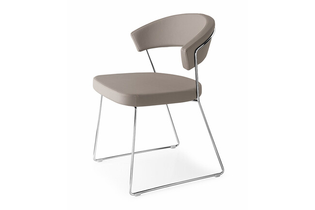 カリガリス コヌビア ニューヨーク ダイニングチェア (ソフトレザー) ／ Calligaris connubia NEW YORK[CB1022] 705/P94 