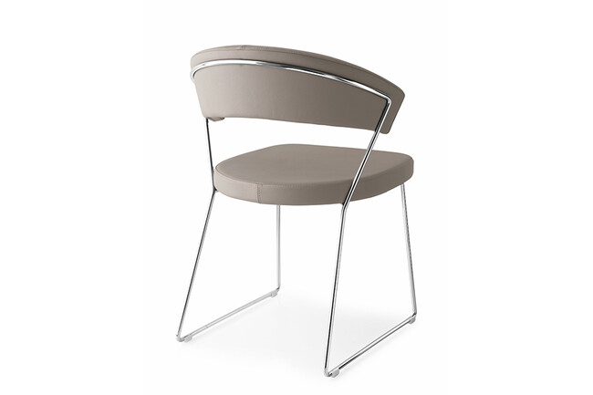 カリガリス コヌビア ニューヨーク ダイニングチェア (ソフトレザー) ／ Calligaris connubia NEW YORK[CB1022] 705/P94 