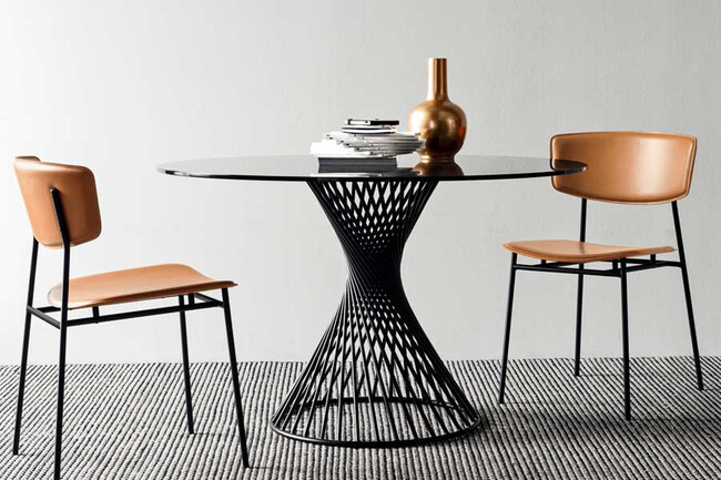 カリガリス ボルテックス 円形ダイニングテーブル ／ Calligaris VORTEX Round table[CS4108-FD 120] GTR 