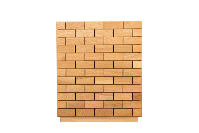 レンガ風70キャビネット 