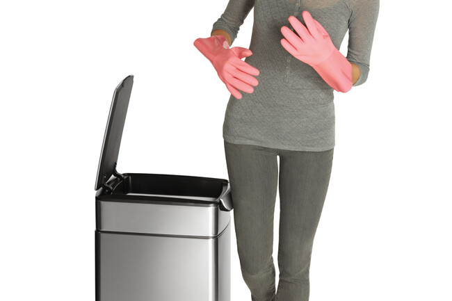 【simple human】40liter slim touch-bar trash can　ダストボックス 