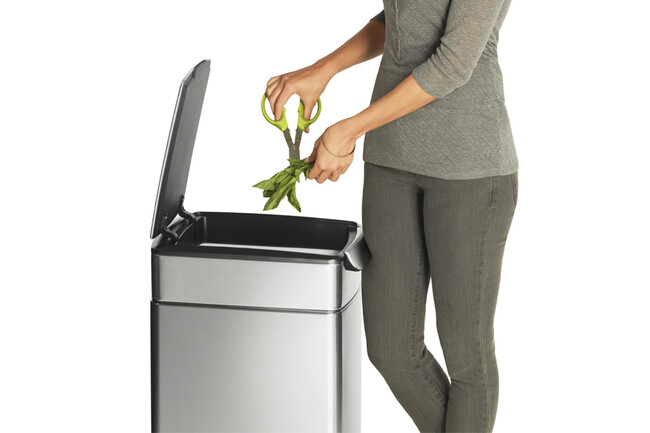【simple human】40liter slim touch-bar trash can　ダストボックス 