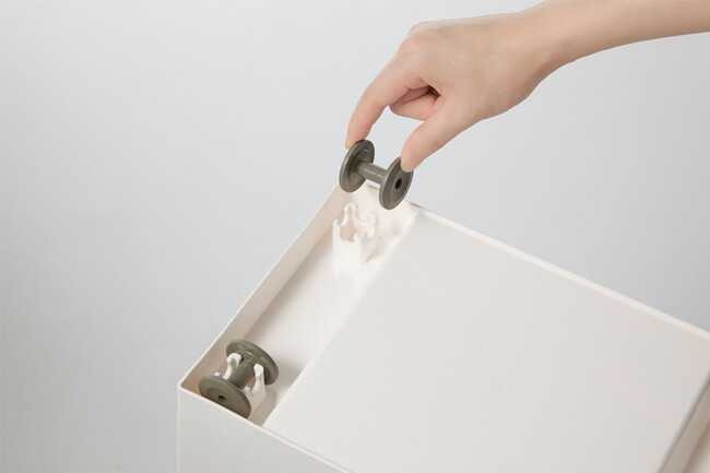 kcud シンプルスリム ダストボックス 