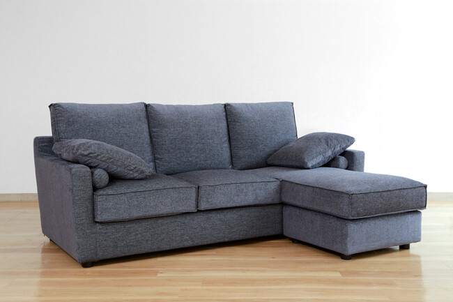 KIKI （キキ）カウチソファ 198・パイピング仕様（在庫品） 