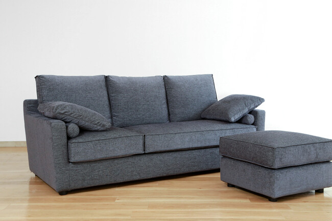 KIKI （キキ）カウチソファ 198・パイピング仕様（在庫品） 