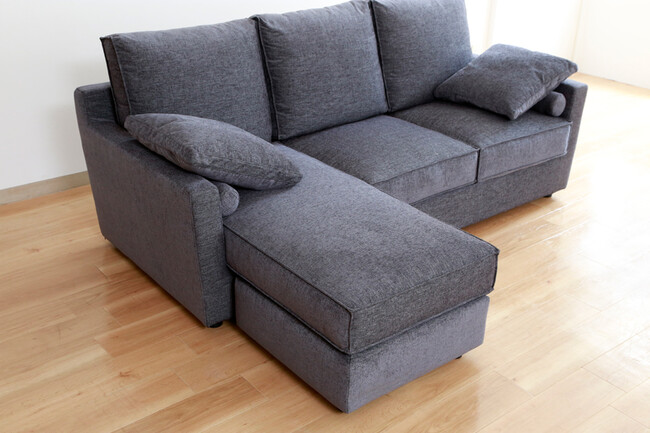 KIKI （キキ）カウチソファ 198・パイピング仕様（在庫品） 