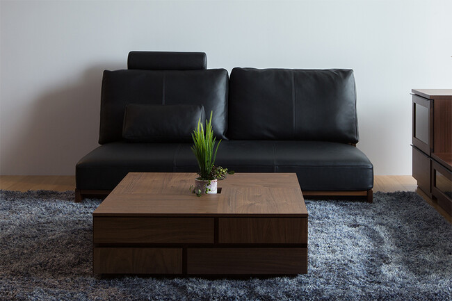 WEBB（ウェッブ）3Pソファ レザー 