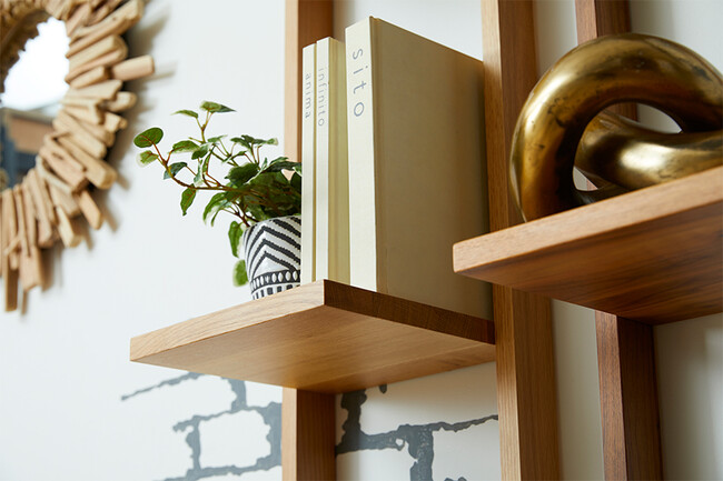 天然木オープンラック 