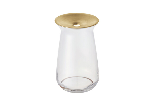 LUNA フラワーベース（ブラウン） 