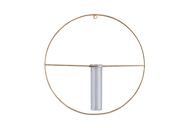 PIKE (ピケ) wall brass vase (ウォールブラスベース) ROUND 