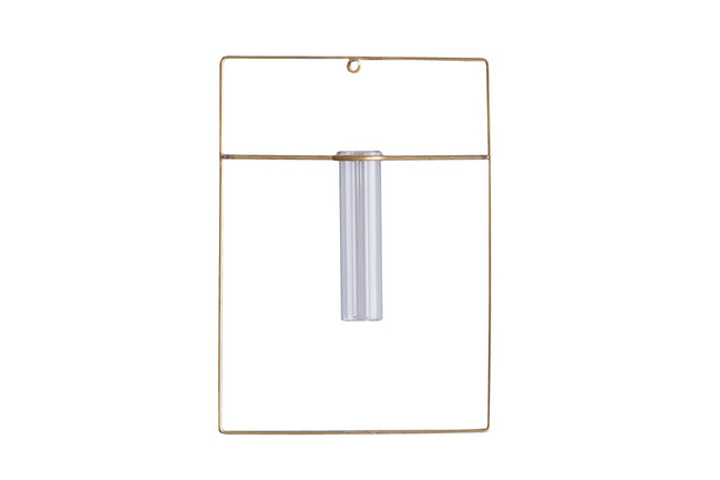 PIKE (ピケ) wall brass vase (ウォールブラスベース) RECT 