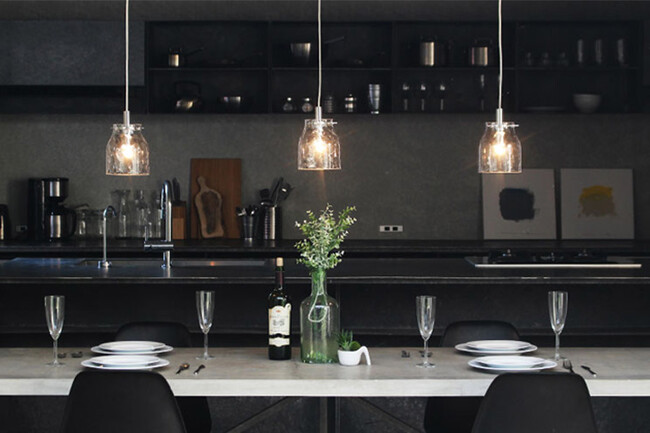 ホイットニー　ペンダントライト　クリア　１灯 