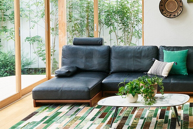 WEBB（ウェッブ）肘クッション レザー 