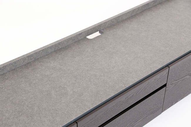 VIRAL（バイラル）テレビボード（ブラック） 