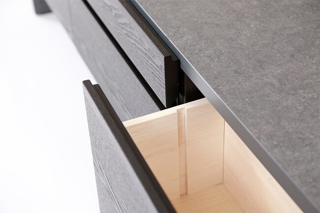 VIRAL（バイラル）テレビボード（ブラック） 