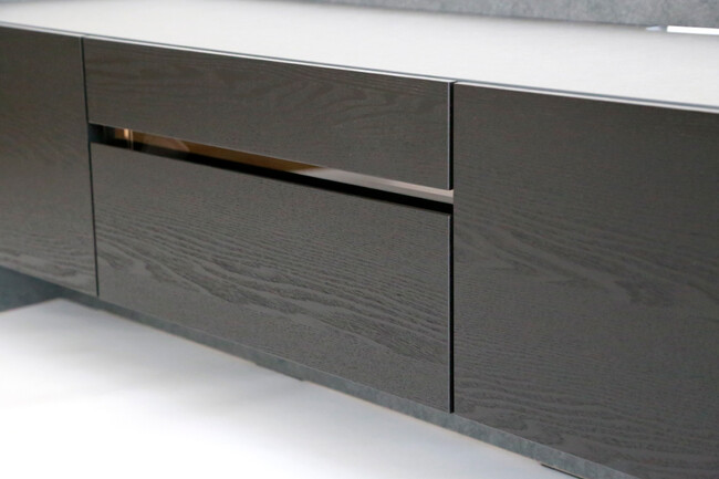 VIRAL（バイラル）テレビボード（ブラック） 