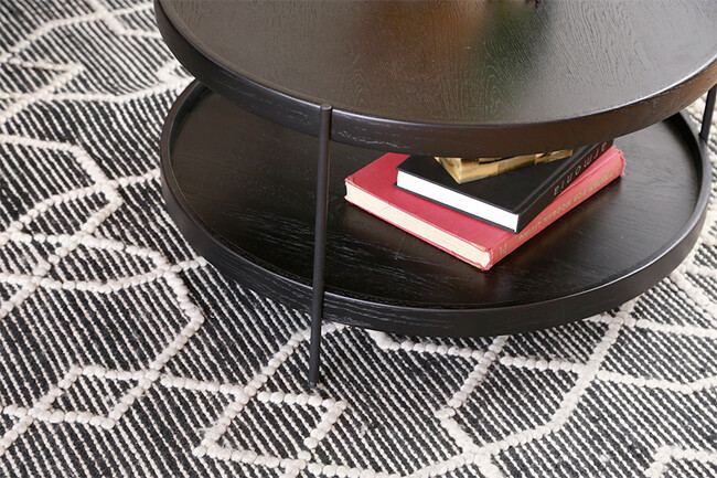 円形ローテーブル 