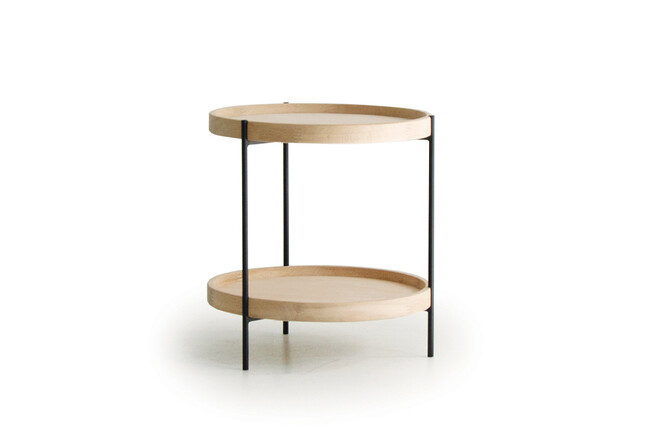 円形サイドテーブル 