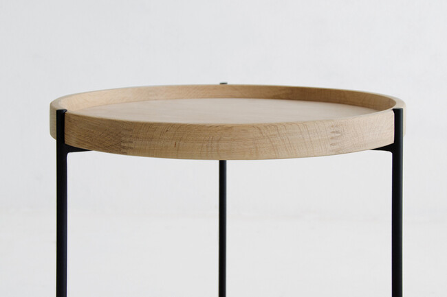 円形サイドテーブル 