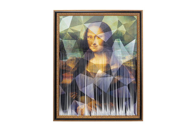 マドモアゼルリザ163x130cm　アート 