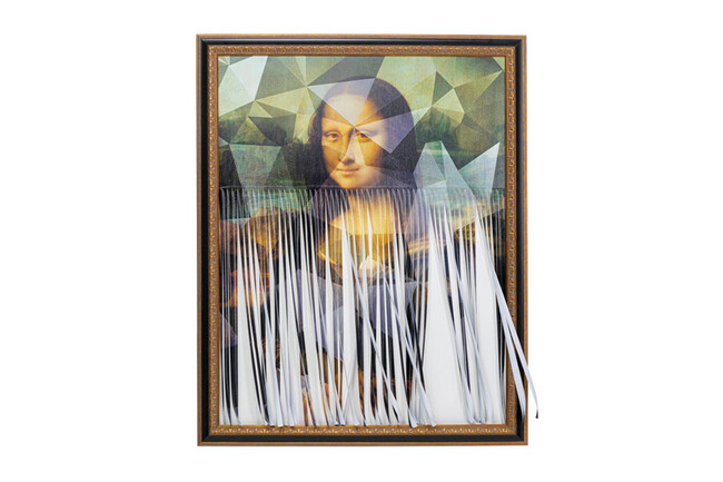 マドモアゼルリザ163x130cm　アート 