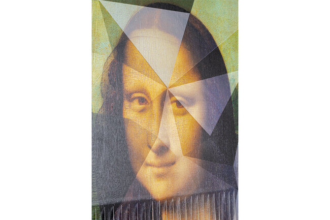 マドモアゼルリザ163x130cm　アート 