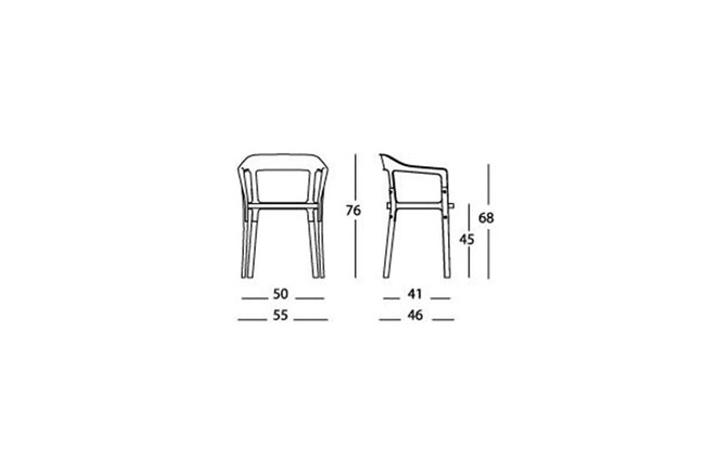 MAGIS (マジス) STEELWOOD CHAIR (スティールウッドチェア) ダイニングチェア 