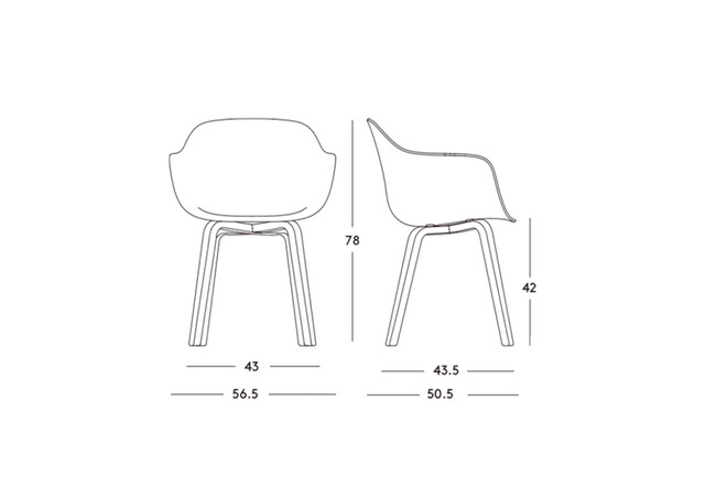MAGIS (マジス) SUBSTANCE ARMCHAIR (サブスタンスアームチェア) ダイニングチェア 