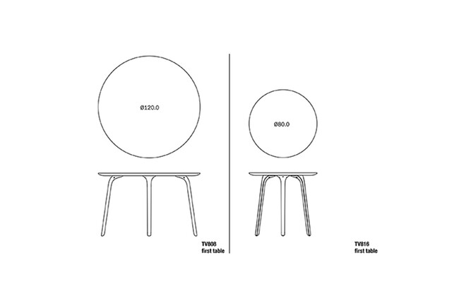 MAGIS (マジス)Table First （テーブル ファースト）丸型ダイニングテーブル 