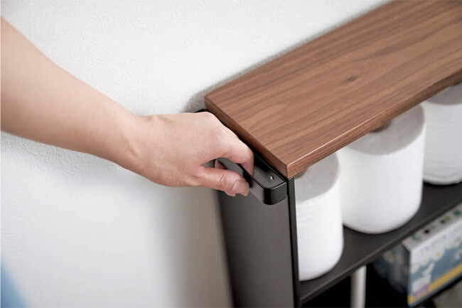 tower（タワー）ハンドル付きスリムトイレラック 