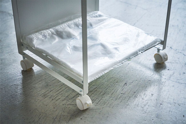 tower（タワー）目隠し分別ダストワゴン 2分別 